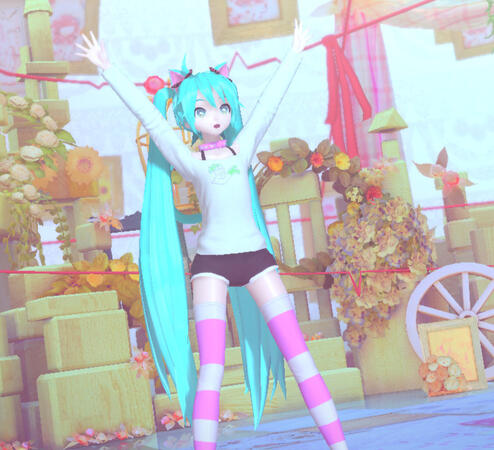 Neko miku figure