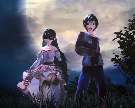 Dark wood circus