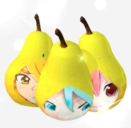 Triple pear